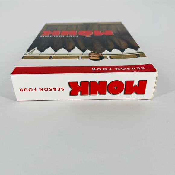 Monk - The Complete Fourth Season (DVD, 2006, 4-Disc Set) - Good Used Condition - Picture 8 of 15